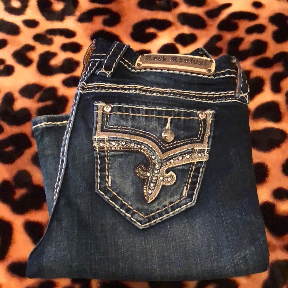 Rock Revival like new boot jeans
